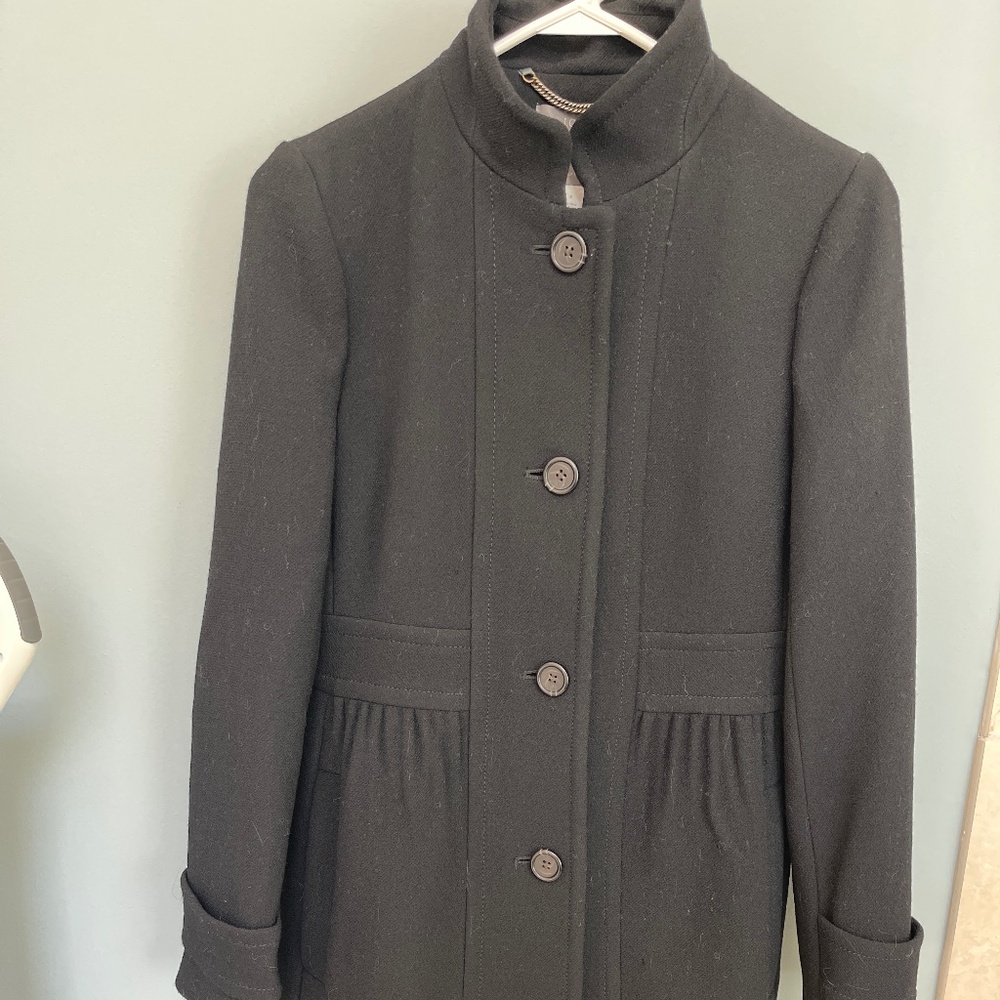 Jcrew Colette double cloth wool coat size 6 (small to medium)